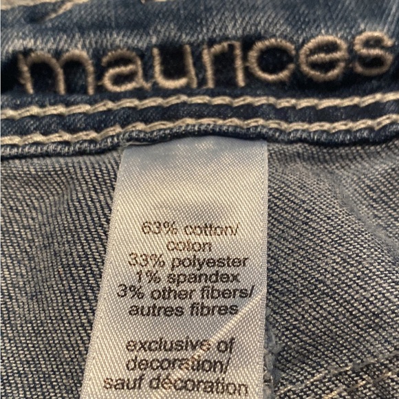 Denim Capri’s 18 inch flat waist measurement - Picture 5 of 8